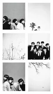 Bts Black and White Bts black and white, Bts aesthetic wallp