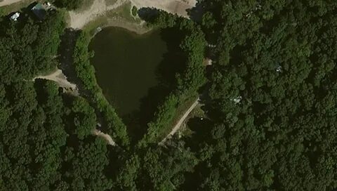 Heart Shapes From Above: 48 Giant Hearts on Earth