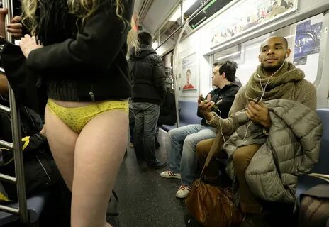 Pantless Commuters from Around The Globe Flood Subways on No