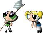 Badass Buttercup By Gothicblueeyes - Ppg Buttercup Kills Bub