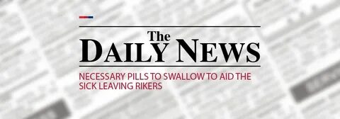 Necessary pills to swallow to aid the sick leaving Rikers Co