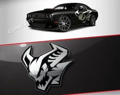 Demon Challenger SRT ® Demon - Concept Logo on Behance