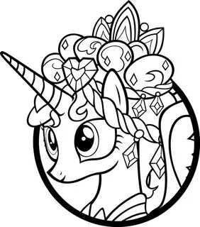 Free My Little Pony Coloring Pages Princess Cadence, Downloa
