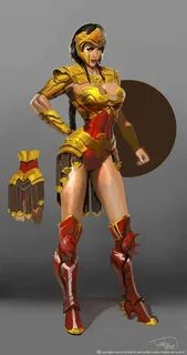 Injustice: Gods Among Us - Wonder Woman Regime Concept Comic