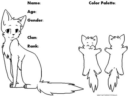 How To Draw A Warrior Cat Oc - How To Draw