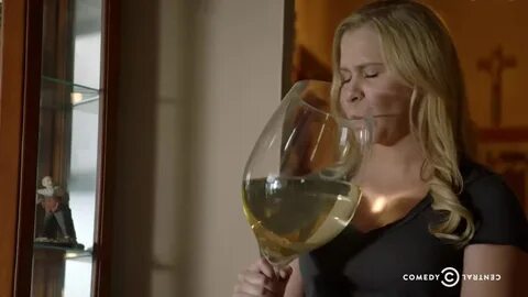 Wineglass balancing fake.boobs gif
