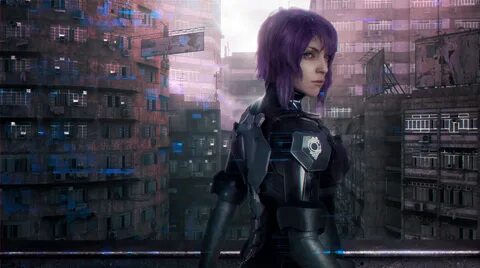 ArtStation - Ghost In the Shell : Motoko Kusanagi