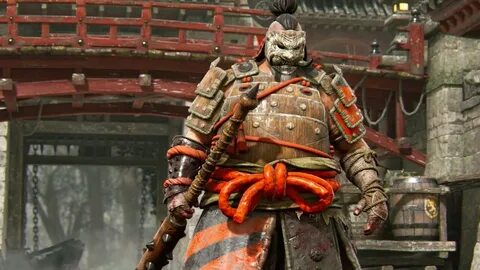 Shugoki - For Honor Fantasy character art, Medieval japanese