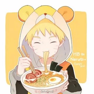 Naruto Eating Ramen Drawing - Naruto Akatsuki