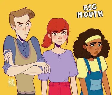 Matthew, Jessi and Missy from Big Mouth Big mouth, Sketch bo