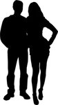 Wedding, Couple, Silhouette, Love, Relationship - Man And Wo