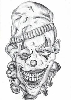 Joker Tattoo Crazy Coloring Coloring Pages Badass drawings, 