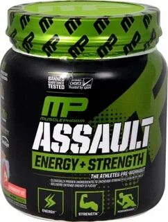 Купить MusclePharm Assault Sport ™ Клубничный лед - 30 порци