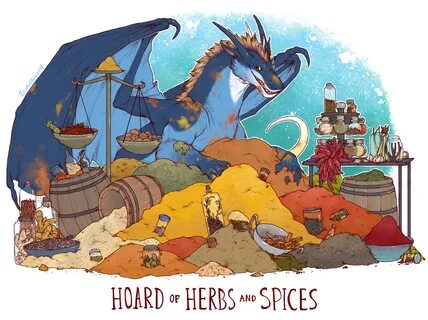 IguanaMouth Hoard of Herbs and Spices - Weasyl