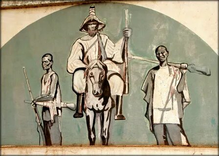 Рисунки из прошлого или вся история Мали на одной стене (Бам