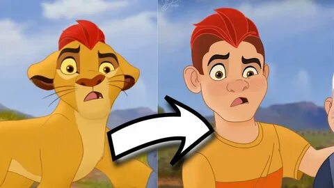 If The Lion Guard Characters Were Humans - YouTube