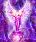 elementales del eter Zadquiel arcangel, Llama violeta, Arcán
