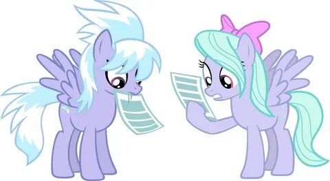 Cloudchaser and Flitter by Ambassad0r.deviantart.com on @Dev