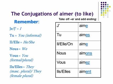 One of 3 groups of verbs in French - ppt video online downlo