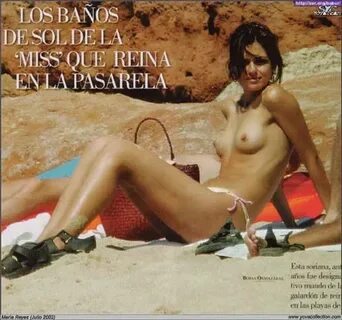 Maria Reyes haciendo topless en la playa - El blog de Antoni