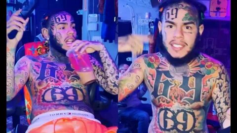 6ix9ine Grows A Nipsey Hussle Beard! Back On The Internet Pr