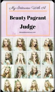 My Interview with a Beauty Pageant Judge Pageant interview, 