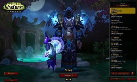 My Blue Druid Transmog! Would love thoughts and opinions! - 