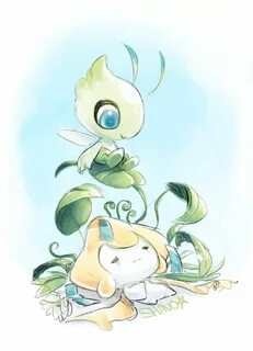 Celebi & Jirachi Cute pokemon, Cute pokemon wallpaper, Pokem