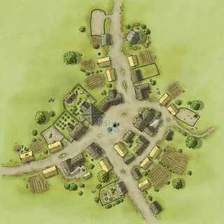 17+ 5E Small Village Map, Great!