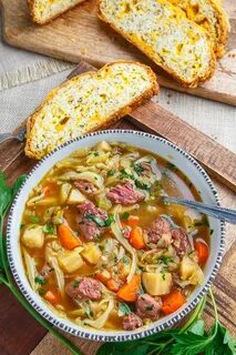 Corned Beef and Cabbage Soup Recipe Corn beef and cabbage so