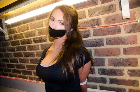 Bound and tape gagged