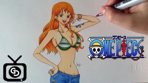 Drawing Nami - One Piece - YouTube