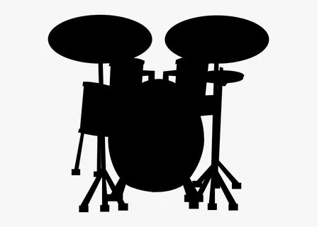 Drums Clipart 55 Gallon - Drum Kit Clipart, HD Png Download 