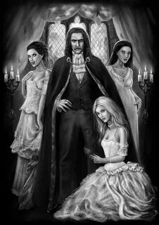 SELTSAM в Twitter: "The Brides of #Dracula.#vampire #art #ho