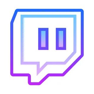 Download Blue Angle Icons Media Streaming Computer Twitch HQ