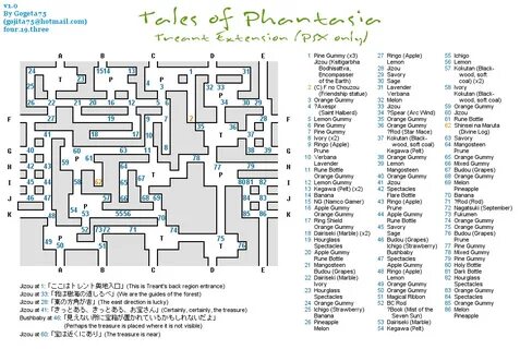 Tales of Phantasia Treant Extension Map Map for Super Ninten