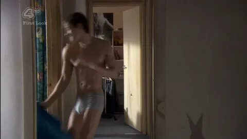 Elliott Tittensor In Just His Underwear Shirtless In Shamele