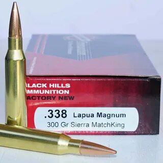 Black Hills .338 Lapua Magnum, 300-gr. Sierra MatchKing - OL