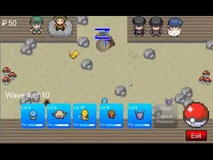 Pokemon Tower Defence - Pewter Gym - YouTube