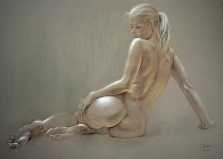 Realistic nude painting :: Halaburt.eu