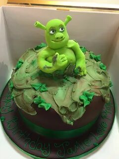 Shrek Birthday Cake Shrek Birthday Cake M Rays Bakery in 202