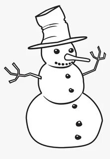 Snowman Black And White Snowman Clipart Black And White - Sn