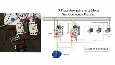 How to Draw 3 Phase Forward Reverse Switch Wiring Diagram Ed