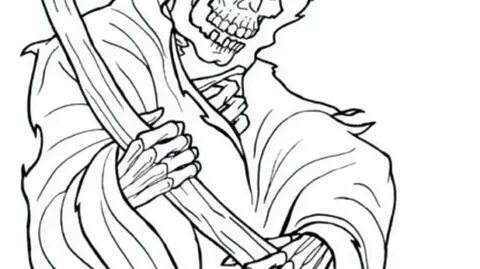 Grim Reaper Face Drawing at GetDrawings Free download