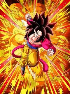 TEQ Full Power Super Saiyan 4 Goku EZA (Concept) Dokkan Batt