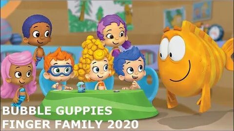 Bubble Guppies Finger Family Song Daddy Finger Nursery Rhyme