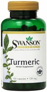 Swanson Premium Brand Turmeric Whole Root Powder, 720 mg, 10