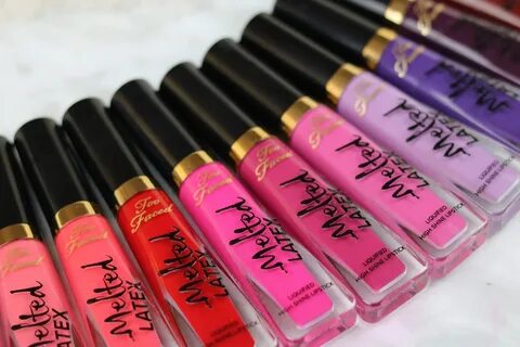 Too Faced Melted Latex Liquid Lipsticks Full Collection Swat