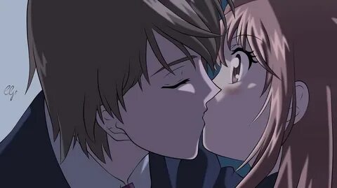 Anime Romantic Kiss posted by Sarah Tremblay