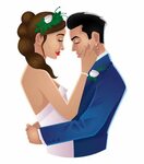 Wedding Couple Png Transparent PNG Download #181709 - Vippng